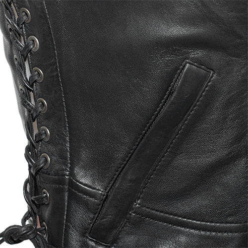 Women's Raven Moto Vest 🖤⚡