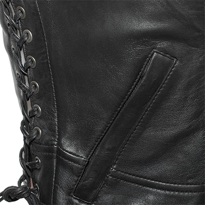 Women's Raven Moto Vest 🖤⚡