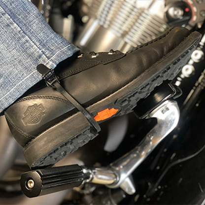 Biker Boot Straps in Basic Black Clasp 6" 🖤💥