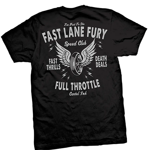 Men's Fast Lane Fury T-Shirt 🏎️💨