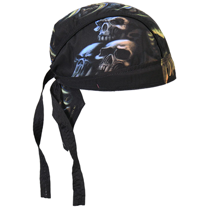 Lightweight Polyester Skull Bandana For Riders