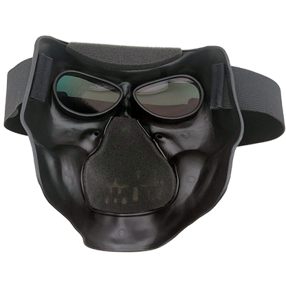 Motorcycle Face Mask – Snake Design with Adjustable Strap