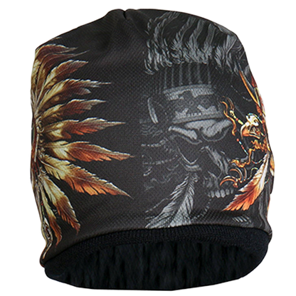 Sublimated Motorcycle Beanie Helmet Liner
