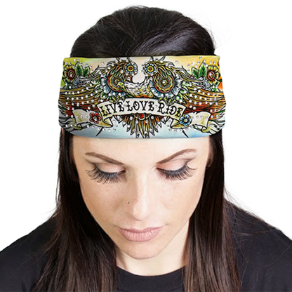 Tattoo Eagle Rhinestone Crystal Headband Wrap 🦅✨