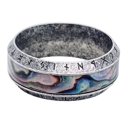 Tree Of Life Stainless Steel Viking Ring