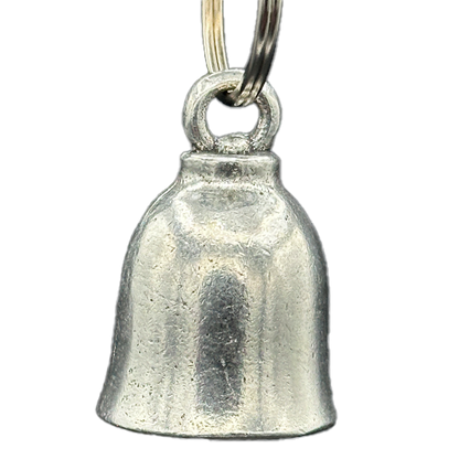 Pewter Valknut Bell With Black Velveteen Bag