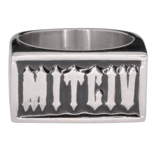 Victim Ring – Stainless Steel Reverse Lettering
