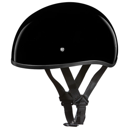 Daytona Skull Cap in Hi-Gloss Black