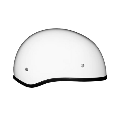 Daytona Skull Cap in Hi-Gloss White