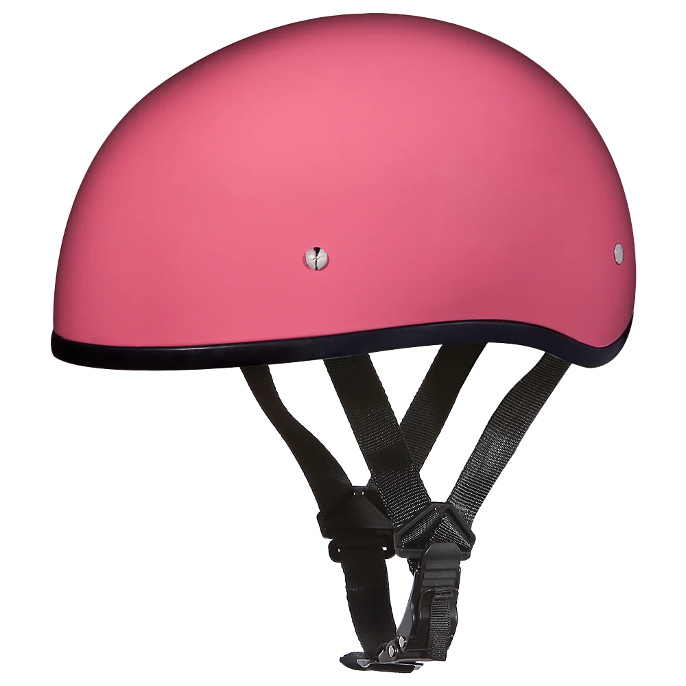 Daytona Skull Cap in Hi-Gloss Pink