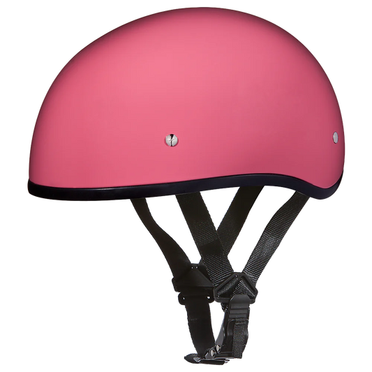 Daytona Skull Cap in Hi-Gloss Pink