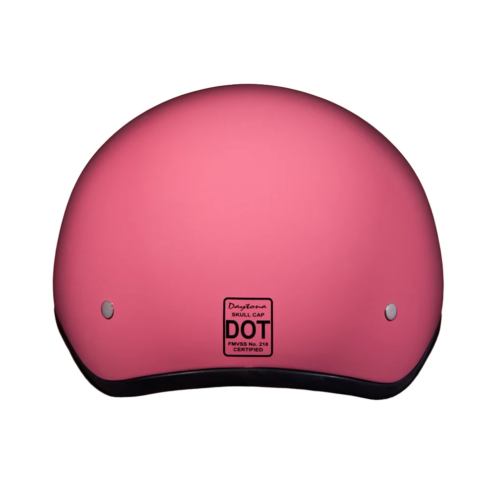 Daytona Skull Cap in Hi-Gloss Pink