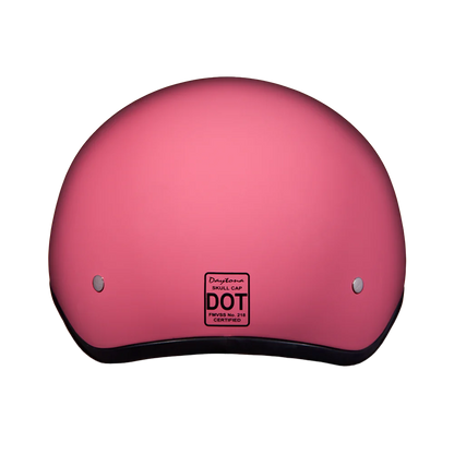 Daytona Skull Cap in Hi-Gloss Pink