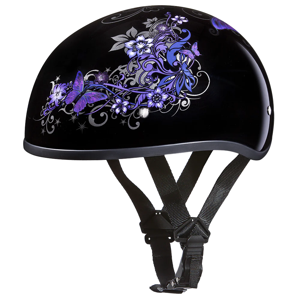 Daytona Skull Cap with Butterfly