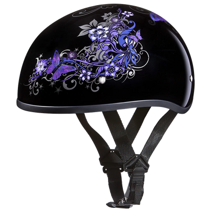 Daytona Skull Cap with Butterfly