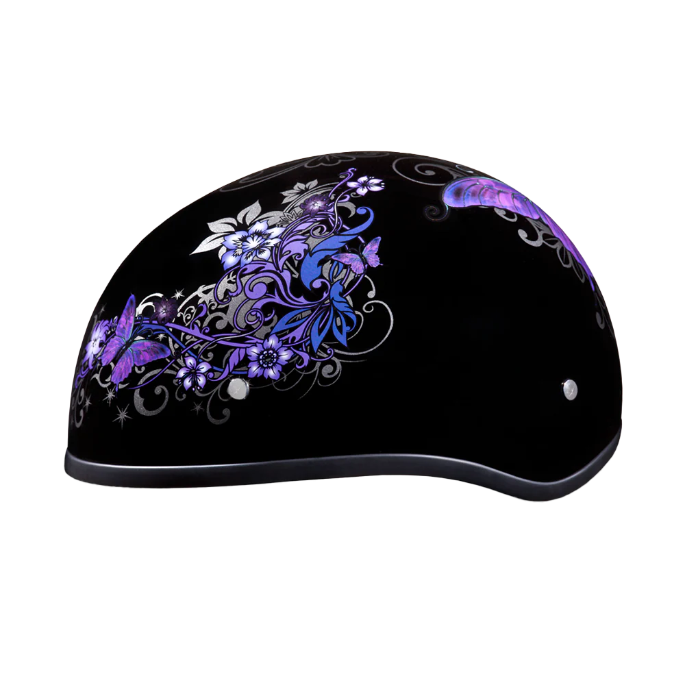 Daytona Skull Cap with Butterfly