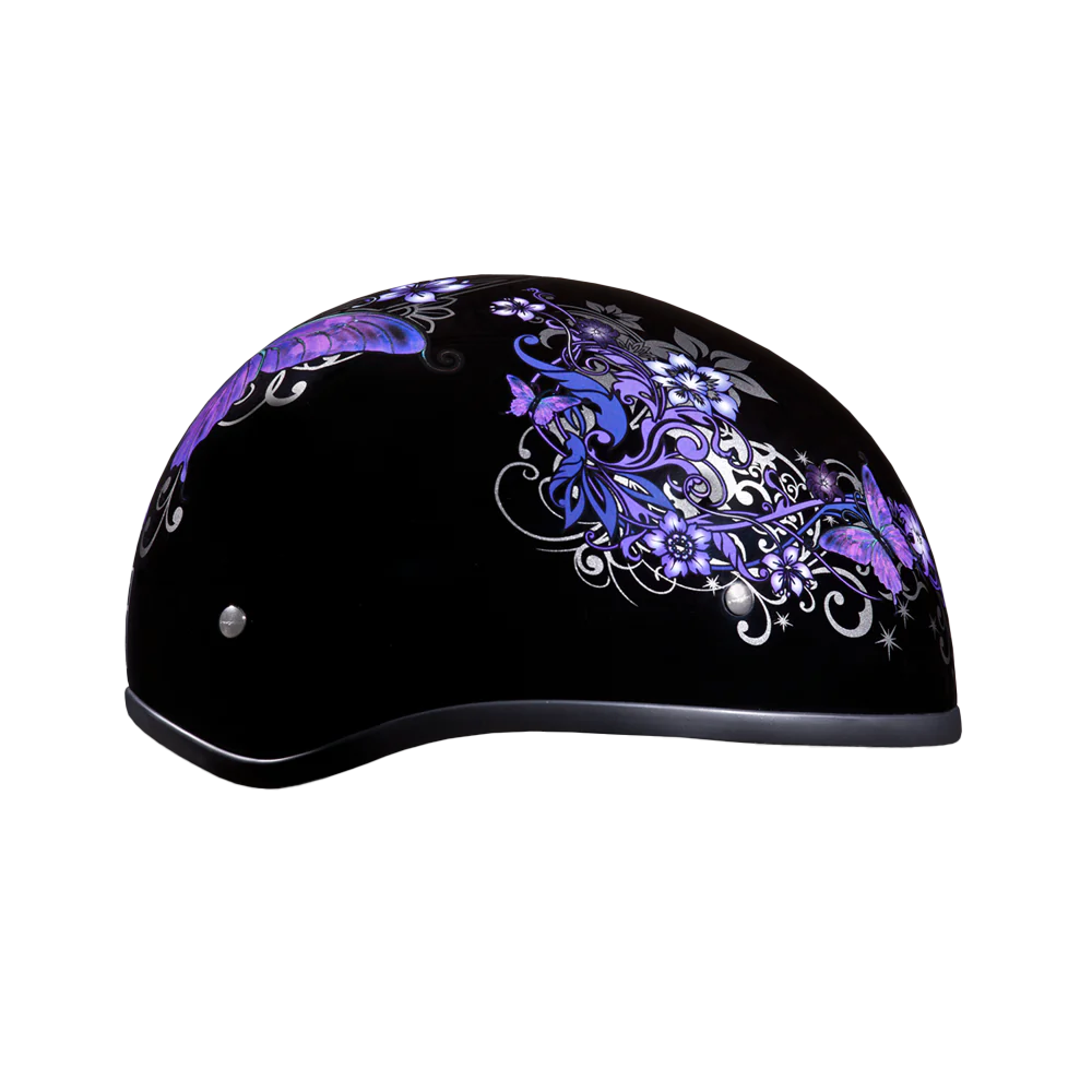 Daytona Skull Cap with Butterfly