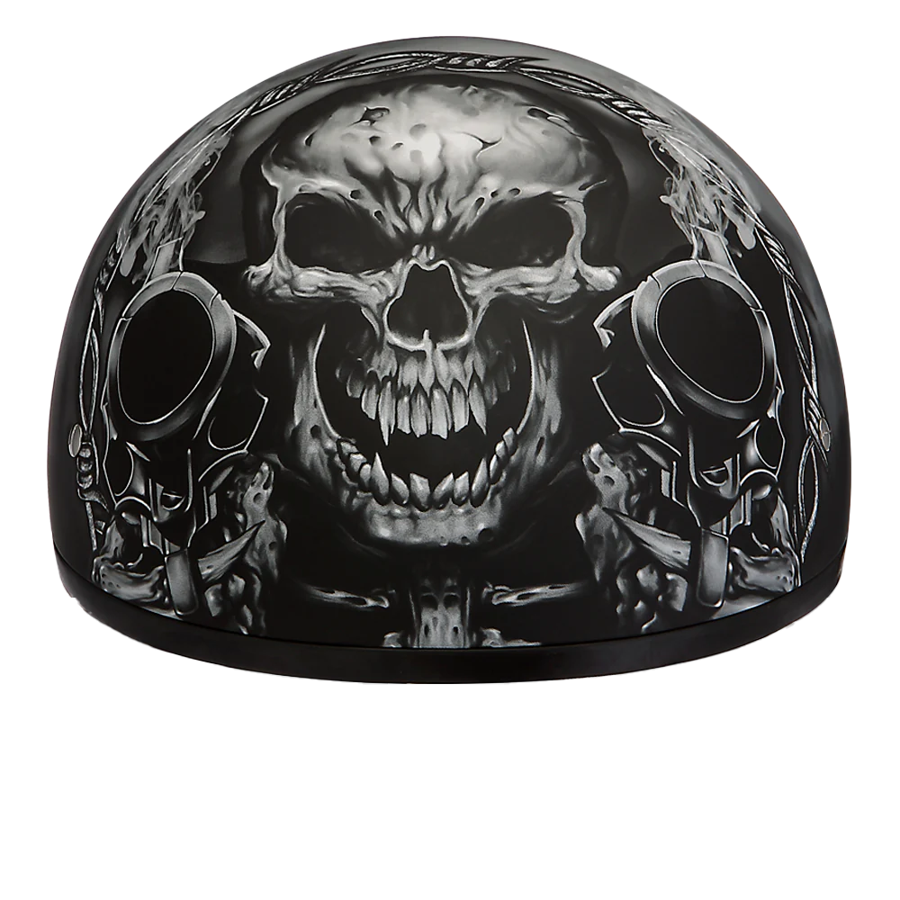 Daytona Skull Cap in Angry Skull