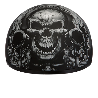 Daytona Skull Cap in Angry Skull