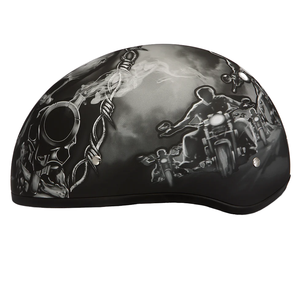 Daytona Skull Cap in Angry Skull