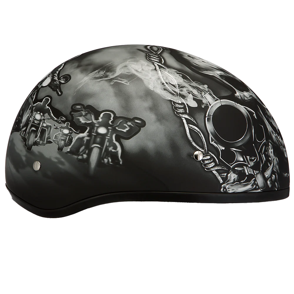 Daytona Skull Cap in Angry Skull