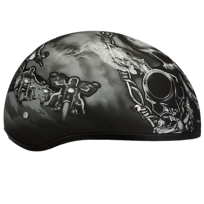 Daytona Skull Cap in Angry Skull