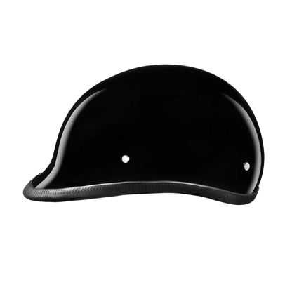 Daytona Hawk "Polo Style" Helmet in Hi-Gloss Black