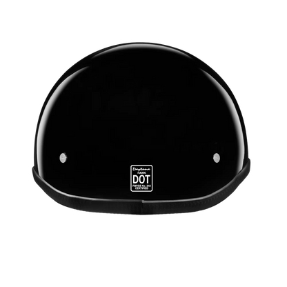 Daytona Hawk "Polo Style" Helmet in Hi-Gloss Black