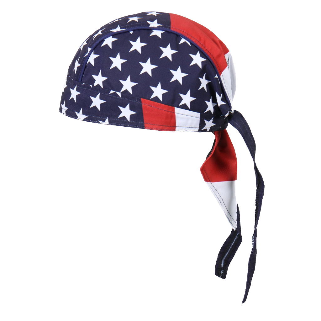 American Flag Headwrap