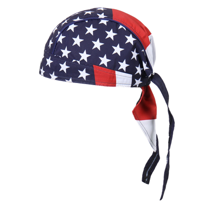 American Flag Headwrap