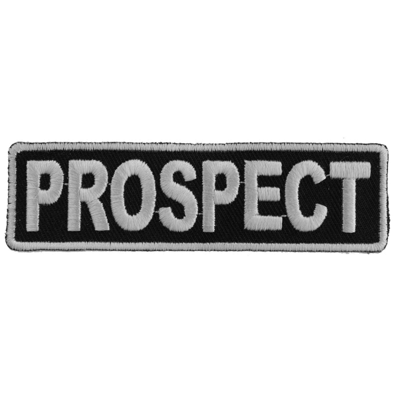 Prospect Patch 3.5 Inch in White Lettering