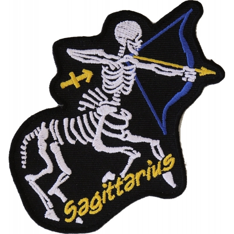 Sagittarius Skull Zodiac Patch