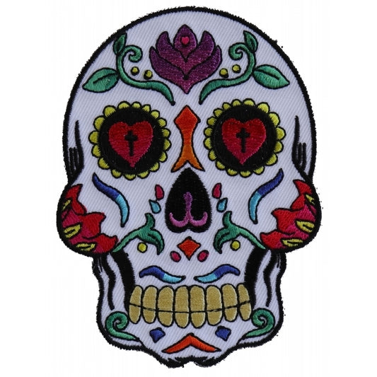 Sugar Skull White Patch