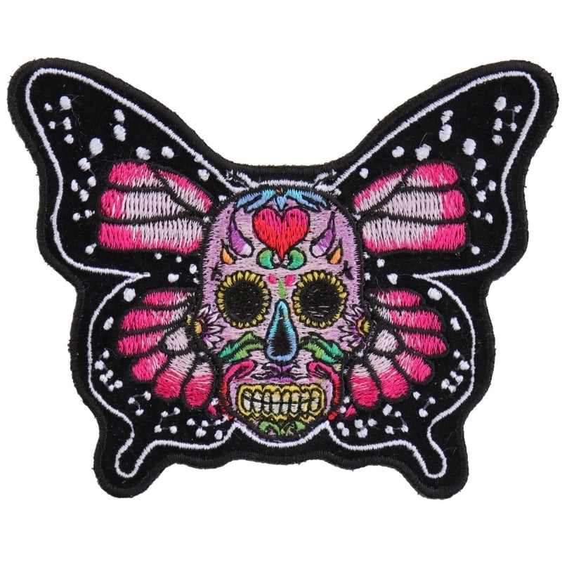 Sugar Skull Butterfly Patch