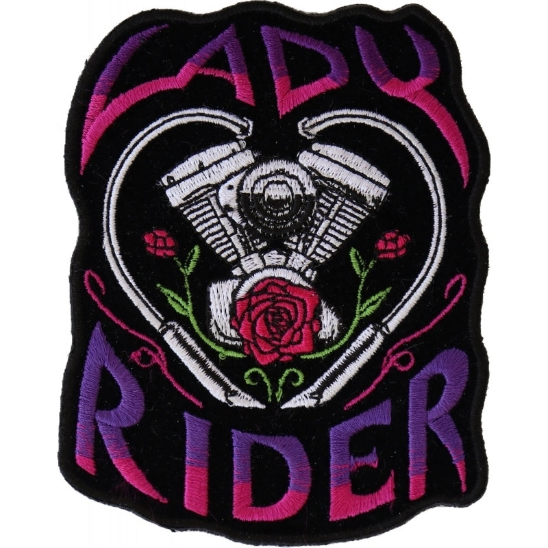 Lady Rider Path with Engine Roses