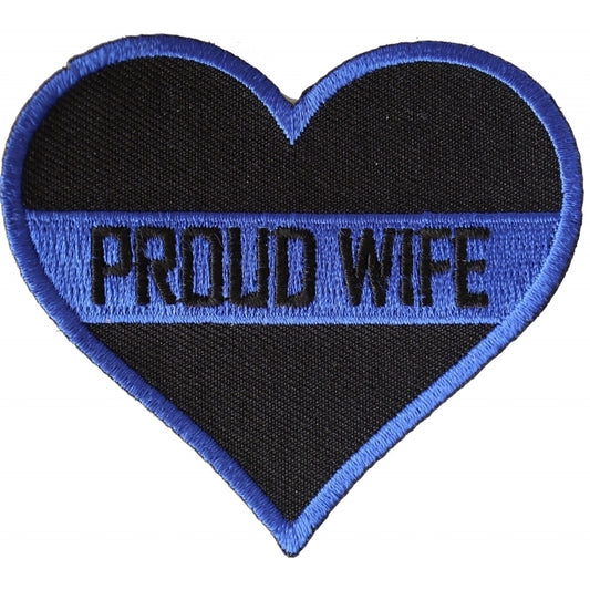 Thin Blue Line Proud Wife Patch