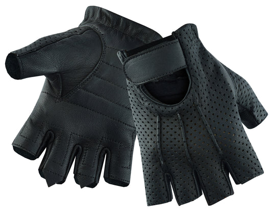 Tough Perforated Fingerless Glove