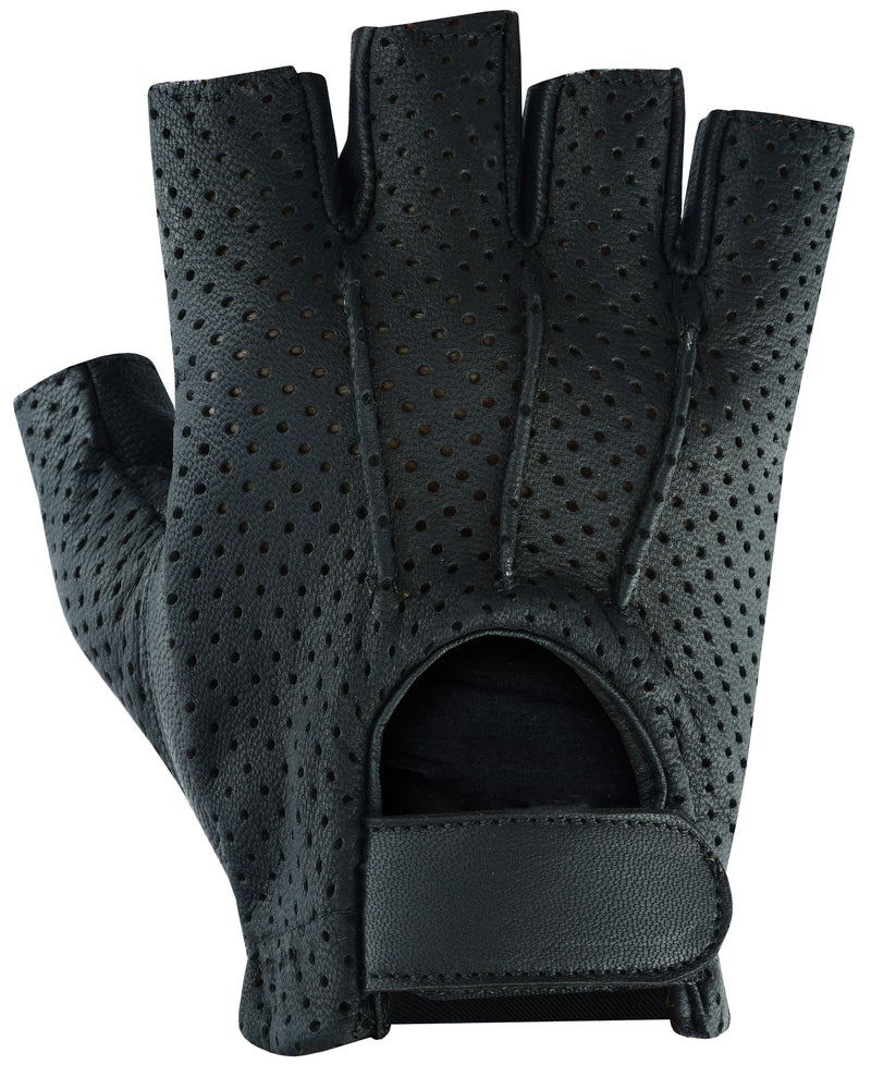 Tough Perforated Fingerless Glove